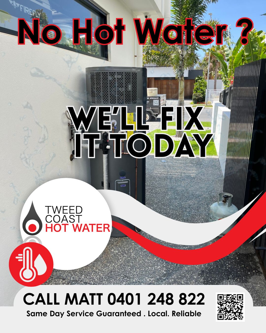 24/7 Operating hot water hours in tweed coast shire