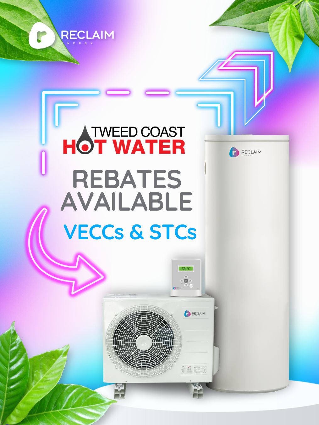 Reclaim CO2 Heat Pump for sale